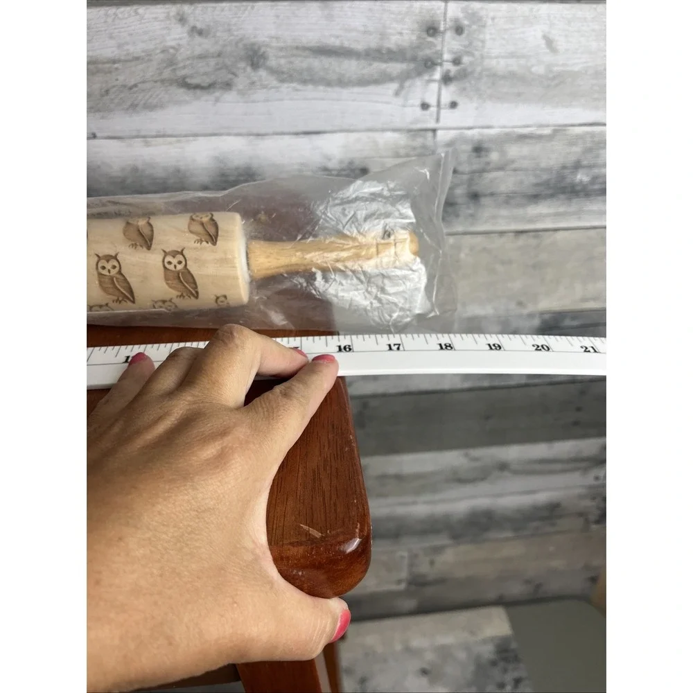 Owls Rolling Pin Made Of Wood